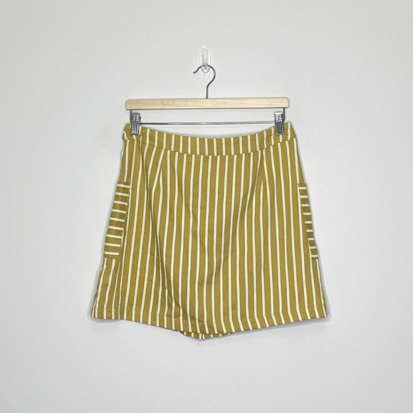 ALTAR'D STATE | Striped Button Front Skirt | M - Picture 3 of 4